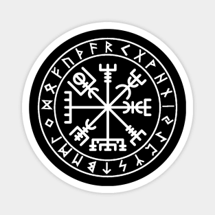 Vegvísir Runes, Runic compass Magnet